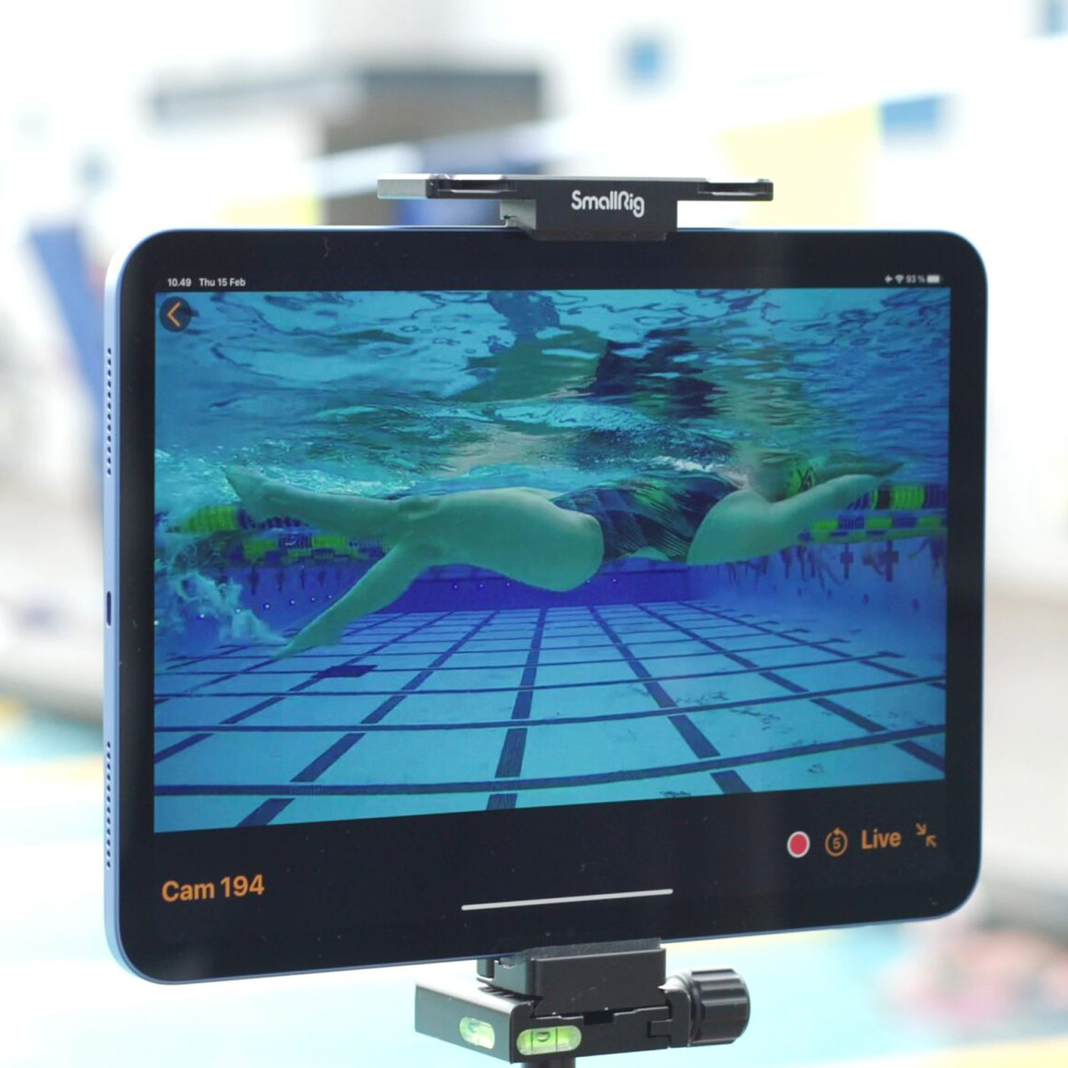 Athlee 游泳实时反馈视频监测系统 水下游泳摄像机 无线 水下相机