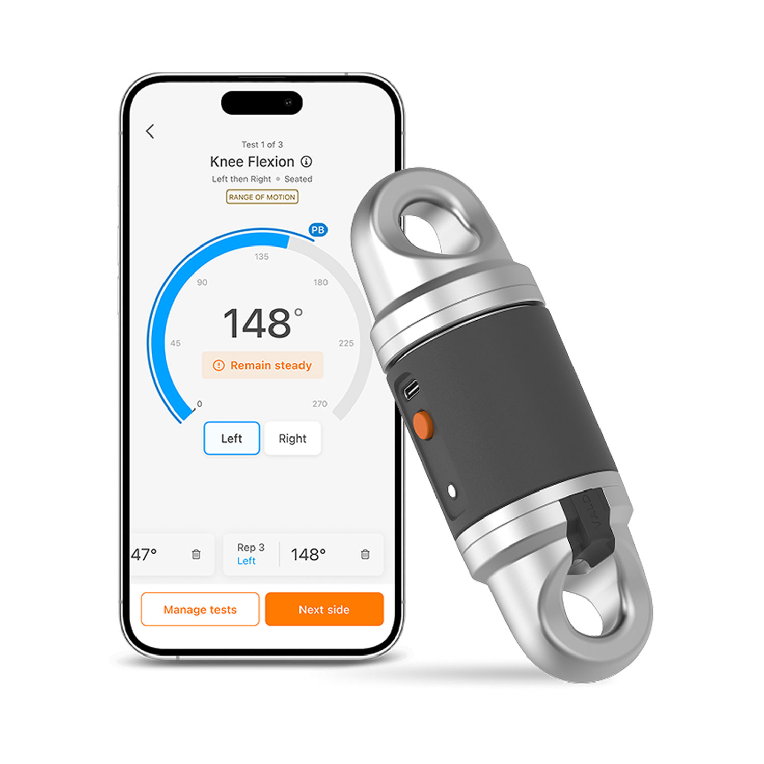 澳大利亚 VALD DYNAMO PLUS/LITE/MAX 便携式肌力测试和运动范围测试系统