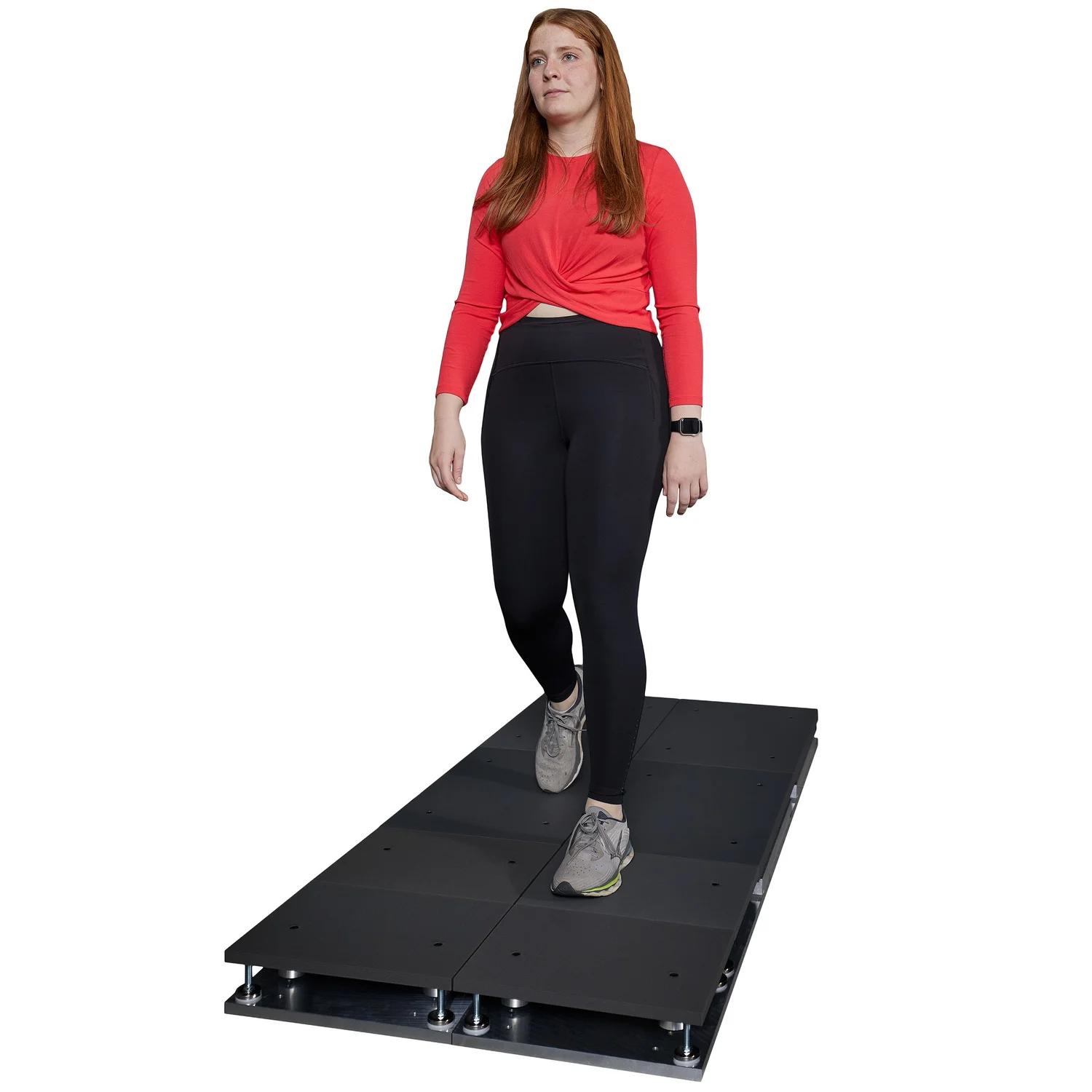 Bertec Force Plates 固定测力台与便携式测力台 步态、平衡和性能分析设计 测力台 测力楼梯