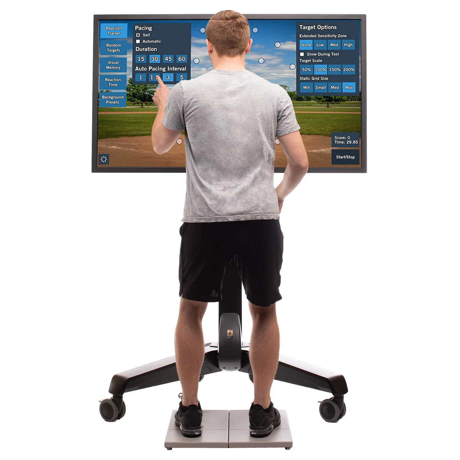 Bertec 视觉训练仪（BVT）Vision Trainer 用于训练视觉、运动协调及平衡技能 手眼反应