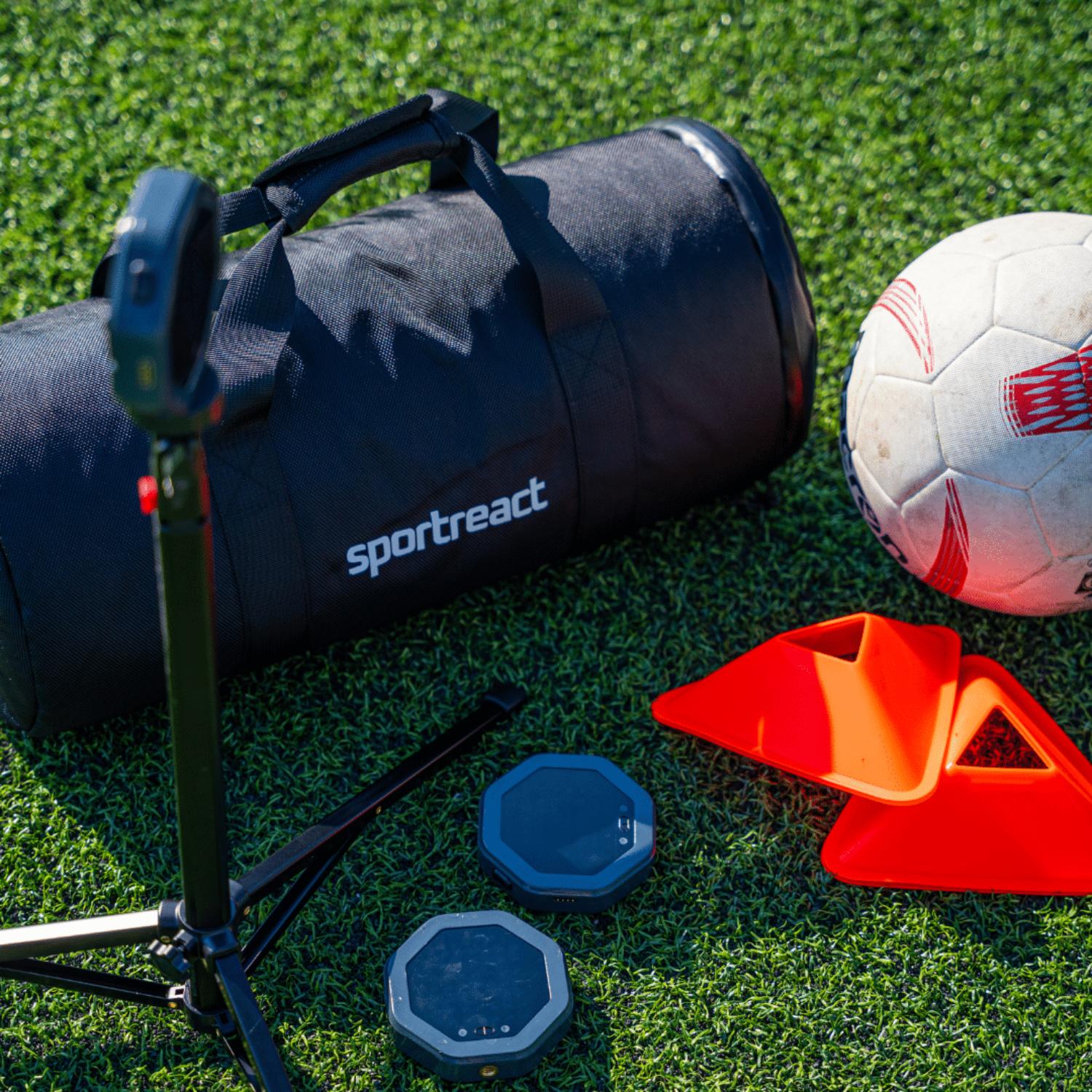 Sportreact 激光计时门和智能反应灯结合 运动反应敏捷套装 速度测试计时门